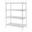 Vogue 4 Tier Wire Shelving Kit 1525x610mm U258 Carousel 1
