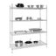 Vogue 4 Tier Wire Shelving Kit 1525x610mm U258 Carousel 4