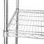 Vogue 4 Tier Wire Shelving Kit 1525x610mm U258 Carousel 6