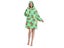 L Unisex Hooded Blanket Wearable Blanket Oversized Hoodie Blanket Green Carousel 1