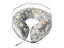 S Inflatable Dog Cone Pet Recovery Donut Collar with Anti Licking Baffle Grey Carousel 2
