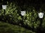6Pcs Solar Powered Lights Outdoor Pathway Lights Garden Decor Lamps White Lights Carousel 4