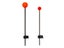 5pcs Portable Winter Fishing Rods Ice Fishing Pole Tip Spring Ball For Outdoor Carousel 6