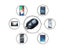Universal Bluetooth Shutter Release Button For Mini Camera Remote Control Carousel 4