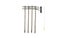 Woodland Scenics N Pre-Wired Poles-Double Crossbar Carousel 1