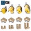 4Pcs Router Bit Set Corner Edge Laminate Trimmer *Local Buy* Carousel 6
