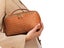 Large Capacity Travel Makeup Bag Cosmetic Organizer Makeup Brushes Bag Brown Carousel 5