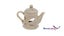 Ceramic Tea Pot Oil Burner with Lid - Sand Carousel 1