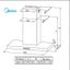 Midea 60cm T-Shape Ranghood Carousel 2