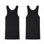 2x Bonds The Original Chesty Ribbed Cotton Mens Black Singlet Tank Top Bulk Carousel 1