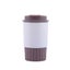 12oz Travel Mug with Leakproof Lid Ideal for Hot/Ice Coffee -White Carousel 1