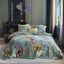 Bedding House Van Gogh Partout des Fleurs Green Cotton Sateen Quilt Cover Set Carousel 1
