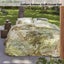 Bedding House Arcadia Green Cotton Sateen Quilt Cover Set Carousel 2
