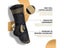 BraceTop 1 PC Copper Ankle Brace Infused Compression Sleeve Support For Plantar Carousel 5