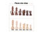 Luxury Wooden Chess Set Table Board Game 4 Queen Big Chess Game King Height 80 Carousel 3