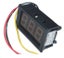 Voltmeter LED display 0-10V 30V 100V 300V 600V RED BLUE or GREEN 3 wire Carousel 3