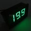 Voltmeter LED display 0-10V 30V 100V 300V 600V RED BLUE or GREEN 3 wire Carousel 8