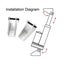 LINEAR ACTUATOR 12V 48W 400 mm STROKE 100kg 1000 N Quality reduction box IP65 Carousel 5