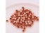 50pcs/bag Hair Braid Beads 8mm Gold Silver Glossy Dreadlocks Hair Ring Braid Carousel 1
