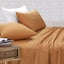 Royal Cotton Flat & Fitted Sheet Set - Latte Carousel 3