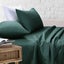 Royal Cotton Flat & Fitted Sheet Set - Sage Carousel 3