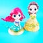 Cake Topper - Princess Belle Carousel 4