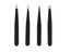 4 Pieces Makeup Eyebrow Tweezers Set Carousel 5