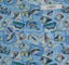 Quilting Patchwork Sewing Fabric Dolphins Allover 50x55cm FQ Carousel 3