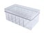 6 Compartments Data Cable Management Box Charger Organizer Box with Lid Clear Carousel 2