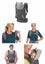 Four-in-One Baby Carrier with Hat - Two-Shoulder Baby Carrying Belt and Bag Carousel 8