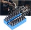 33PCS Security Tamper Proof Star Torx Philips Hex Spanner Screwdriver Bits Set Carousel 14