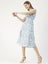 Moomaya Solid Stylish Back Dress, Front Slit Calf Length Dresses For Carousel 7