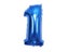 32 Inch Blue Number Foil Balloon Digital 0 To 9 Helium Balloons Birthday Party Carousel 5