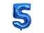 32 Inch Blue Number Foil Balloon Digital 0 To 9 Helium Balloons Birthday Party Carousel 1