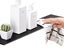 30cm Bathroom Floating Shelf Wall Mounted Cosmetic Storage Display Rack Black Carousel 2