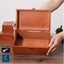 NEW new Vintage Wood Storage Box Tea Jewellery Chest Container *Sale NOW* Carousel 7