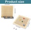 Wooden Math Hundred Board Game Montessori Educational Wooden Math Blocks Board Carousel 8