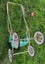 Vintage Pram, Green and White Carousel 9