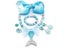 Mermaid Tails With Monofin LovelyGirl Mermaid Costume Children Cosplay Girl Carousel 1