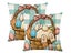 2Pcs Easter Pillow Covers Bunny Decorative Pillowcase Style 2 Carousel 1