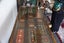 Large Hand Carved Side Table With Hand Painted Inserts Carousel 9
