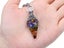 Resin Pendants Chakra Pendants Reiki Pendant Hexagonal Dowsing Pendulum Colorful Carousel 3