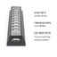 Usb Hub 10 Port Hi Speed 2.0 Power Adapter For Pc Laptop Computer Use Usb2.0 Wit Carousel 3