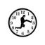 Ministry Of Silly Walk Wall Clock Comedian Home Decor Novelty Wall Watch Funny W Carousel 3