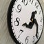 Ministry Of Silly Walk Wall Clock Comedian Home Decor Novelty Wall Watch Funny W Carousel 5