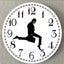 Ministry Of Silly Walk Wall Clock Comedian Home Decor Novelty Wall Watch Funny W Carousel 6