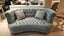 CLEARANCE - Lura Curved Sofa 2 Seater -Taupe Velvet *65% Off* Last Floor Model Carousel 12