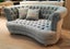 CLEARANCE - Lura Curved Sofa 2 Seater -Taupe Velvet *65% Off* Last Floor Model Carousel 14
