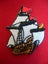 Iron On patch motif Embroidered sailing ship Carousel 2