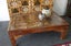 Xtra Large Handcrafted Coffee Table With Antique Grill Carousel 4